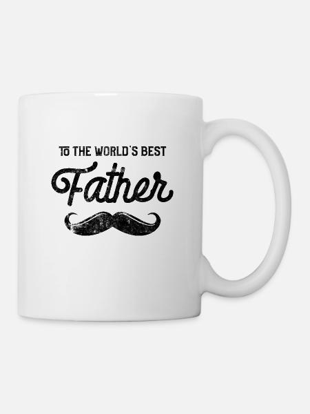 Weltbester Papa - Tasse - Weiß