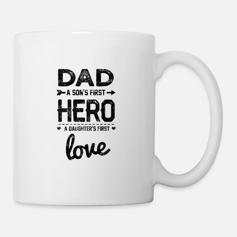 Dad hero Dad - Mug - white