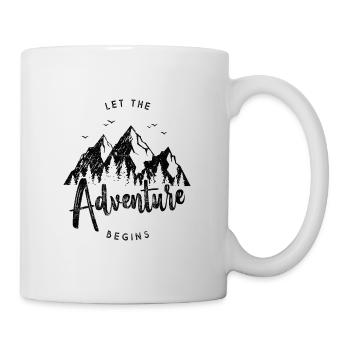 Mountain mountains adventure - Mug - white - Right