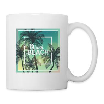 MIAMI BEACH - Mug - white - Right