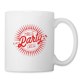 Malle party Crew - Tasse - Weiß - Rechts