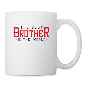 The best brother in the world - Mug - white - Right