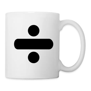 Shared icon math - Mug - white - Right