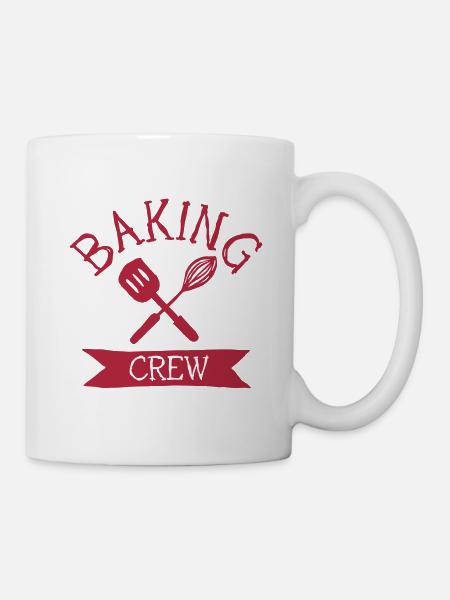 baking crew mixer - Mug blanc - blanc