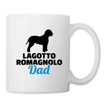 Lagotto Romagnolo - Tasse - Weiß - Rechts
