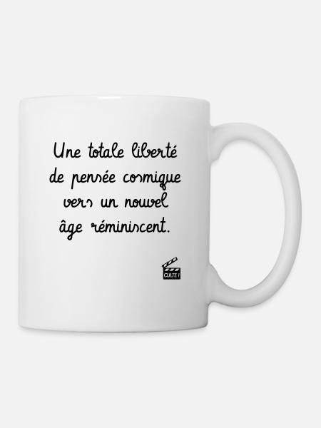Skippy - Pensée cosmique - Les Inconnus - Humour - Mug blanc - blanc