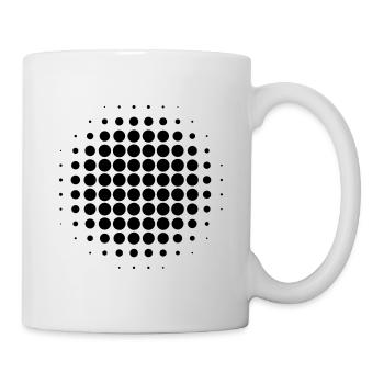 Cadeau de demi-teinte propre vecteur de conception - Mug blanc - blanc - Droite