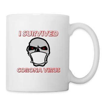 I survived Corona Virus, Coronavirus, Covid-19 - Mug - white - Right