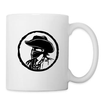 Cowboy - Tasse - Weiß - Rechts