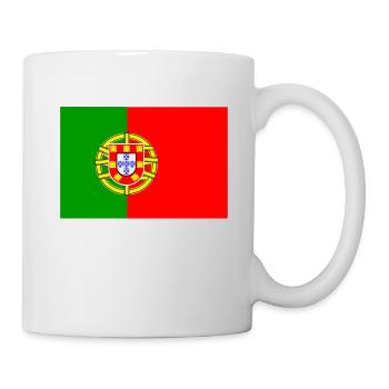 Drapeau du Portugal - Mug blanc - blanc - Droite