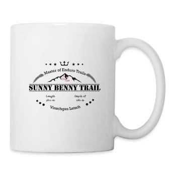 Master of Enduro Trail Sunny Benny Trail Vinschgau - Tasse - Weiß - Rechts