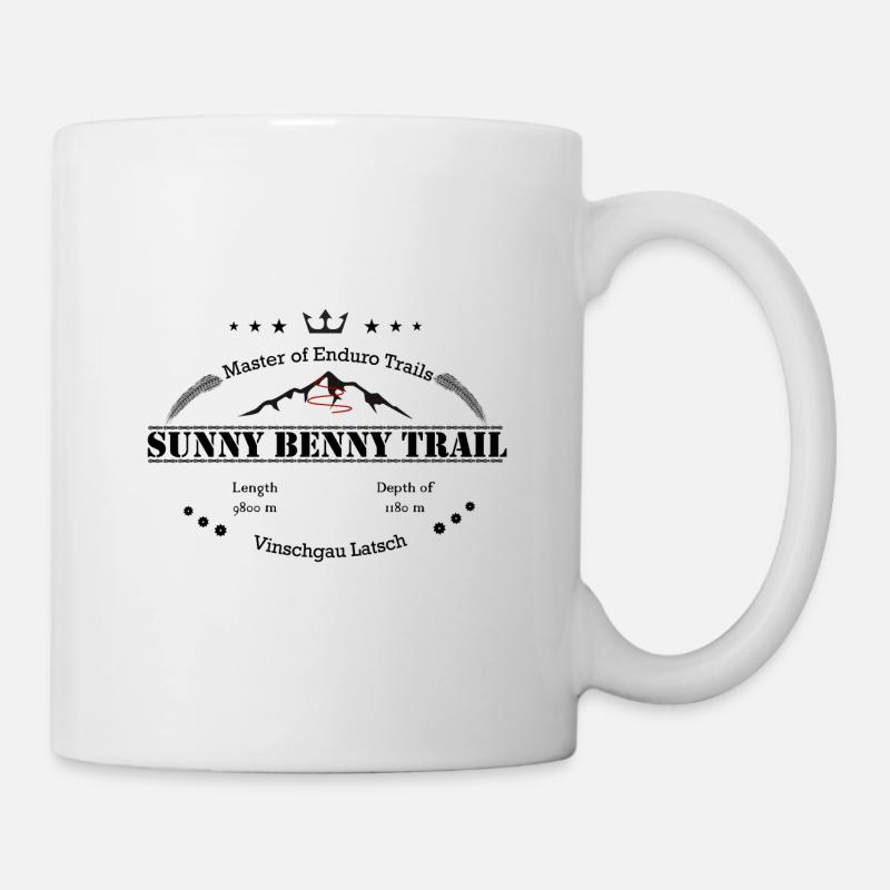 Master of Enduro Trail Sunny Benny Trail Vinschgau - Mug blanc - blanc