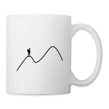 Mountains Hiking Alps - Mug - white - Right