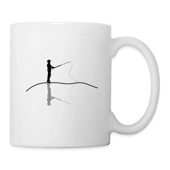 fishing - Mug - white - Right