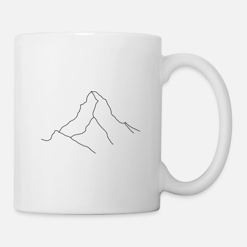 Matterhorn Schweiz - Tasse - Weiß
