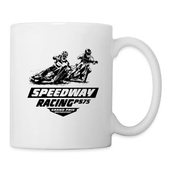 Speedway - Motorcycle Speedway - Tasse - Weiß - Rechts