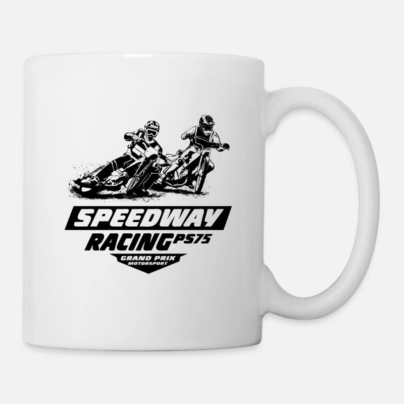 Speedway - Motorcycle Speedway - Mug - white
