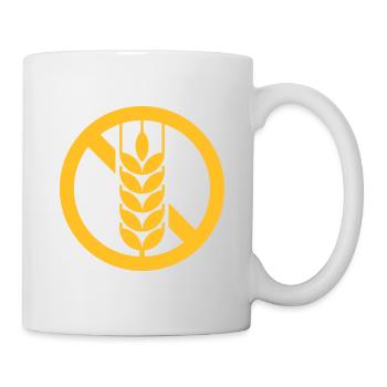 Sans gluten - Mug blanc - blanc - Droite