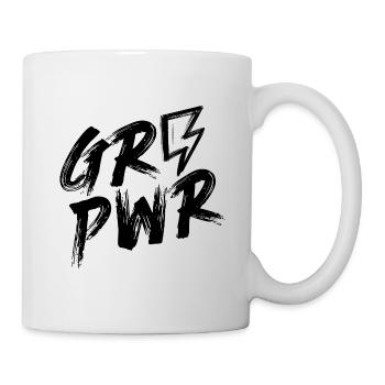 Le pouvoir des femmes - Mug blanc - blanc - Droite