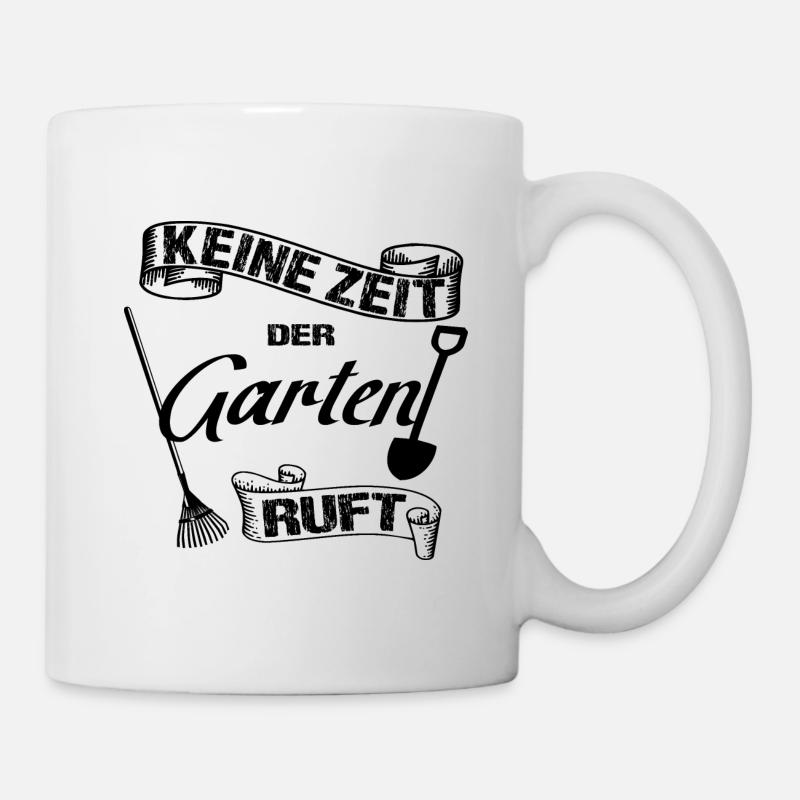 Garten - Tasse - Weiß