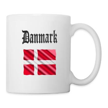 Danemark Design - Mug blanc - blanc - Droite