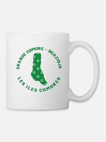 grande comores ngazidja les iles comores - Mug blanc - blanc