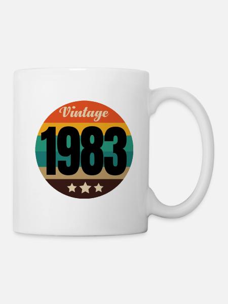 vintage 1983 - Mug - white