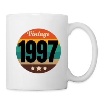 MILLÉSIME 1997 - Mug blanc - blanc - Droite
