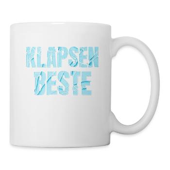Klapsenbeste Klapse Psychiatrie Sprüche Geschenk - Tasse - Weiß - Rechts