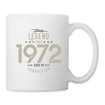 legend since 1972 birthday gift 52 years - Mug - white - Right