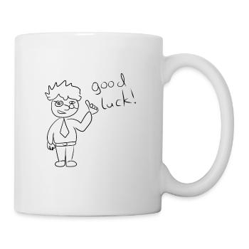 Motivation au travail - Mug blanc - blanc - Droite
