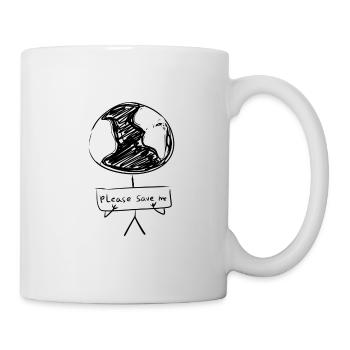 Changement climatique Protection du climat - Mug blanc - blanc - Droite