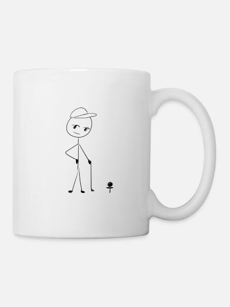Sport Golf - Tasse - Weiß