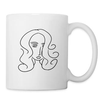 figure abstract - Mug - white - Right