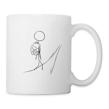 Reisen reisender - Tasse - Weiß - Rechts