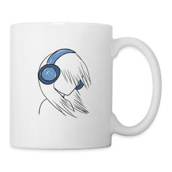 manga sound - Tasse - Weiß - Rechts