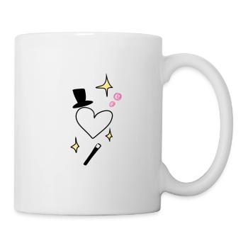Magician heart - Mug - white - Right