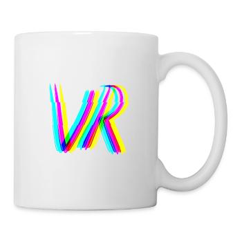 vr 3d effekt virtuelle realität gaming zocken - Tasse - Weiß - Rechts