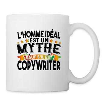 Copywriter Copywriting Editeur Writer Littérature - Mug blanc - blanc - Droite