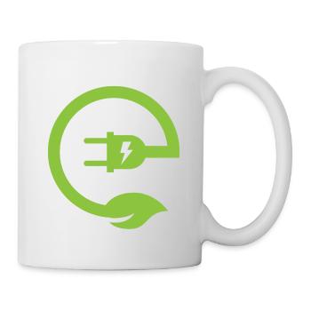 Electric Powered E-Bike - Tasse - Weiß - Rechts
