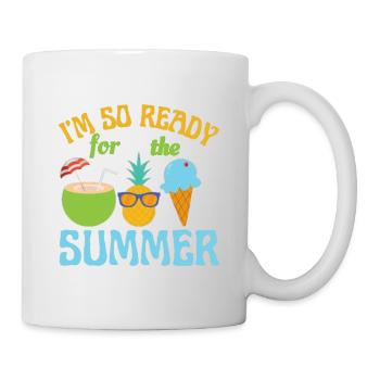 Im So Ready For The Summer-Summer-Beach-Ocean - Mug - white - Right