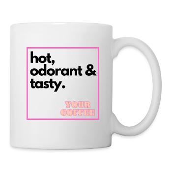 Your coffee - hot, odorant and tasty - Mug - white - Right