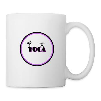 Yoga Illustration - Mug - white - Right