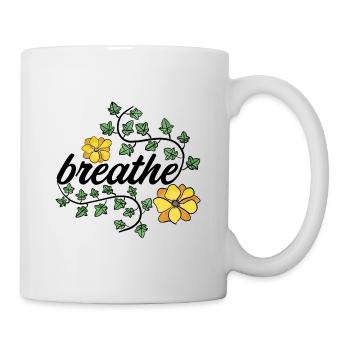 Floral Watercolor Summer Design - Mug - white - Right