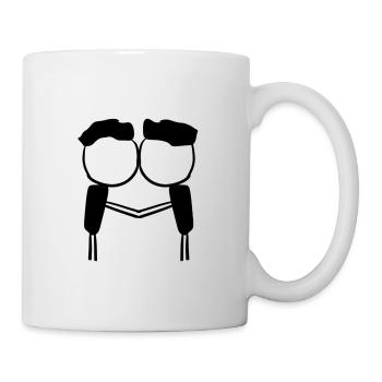 Couple Symbol Love Lgbt Gay - Mug - white - Right
