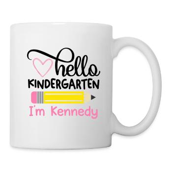 Hello Kindergarten - Mug - white - Right
