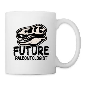 Future Paleontologist Paleontology Dinosaurs Lover - Mug - white - Right