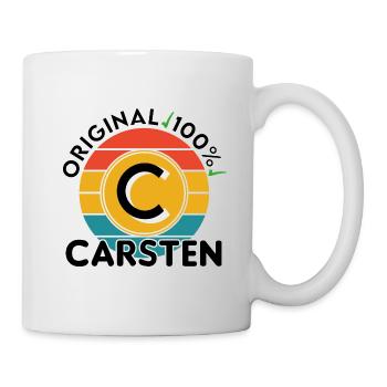 Carsten - Tasse - Weiß - Rechts