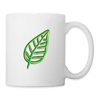 Leaf Green Symbol Nature - Mug - white - Right