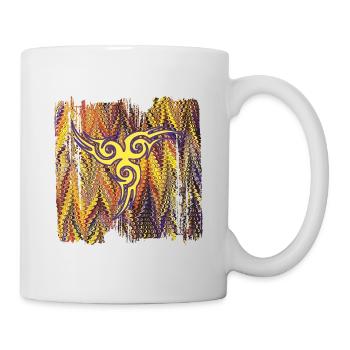 keltisches symbol 17 e 281 - Tasse - Weiß - Rechts